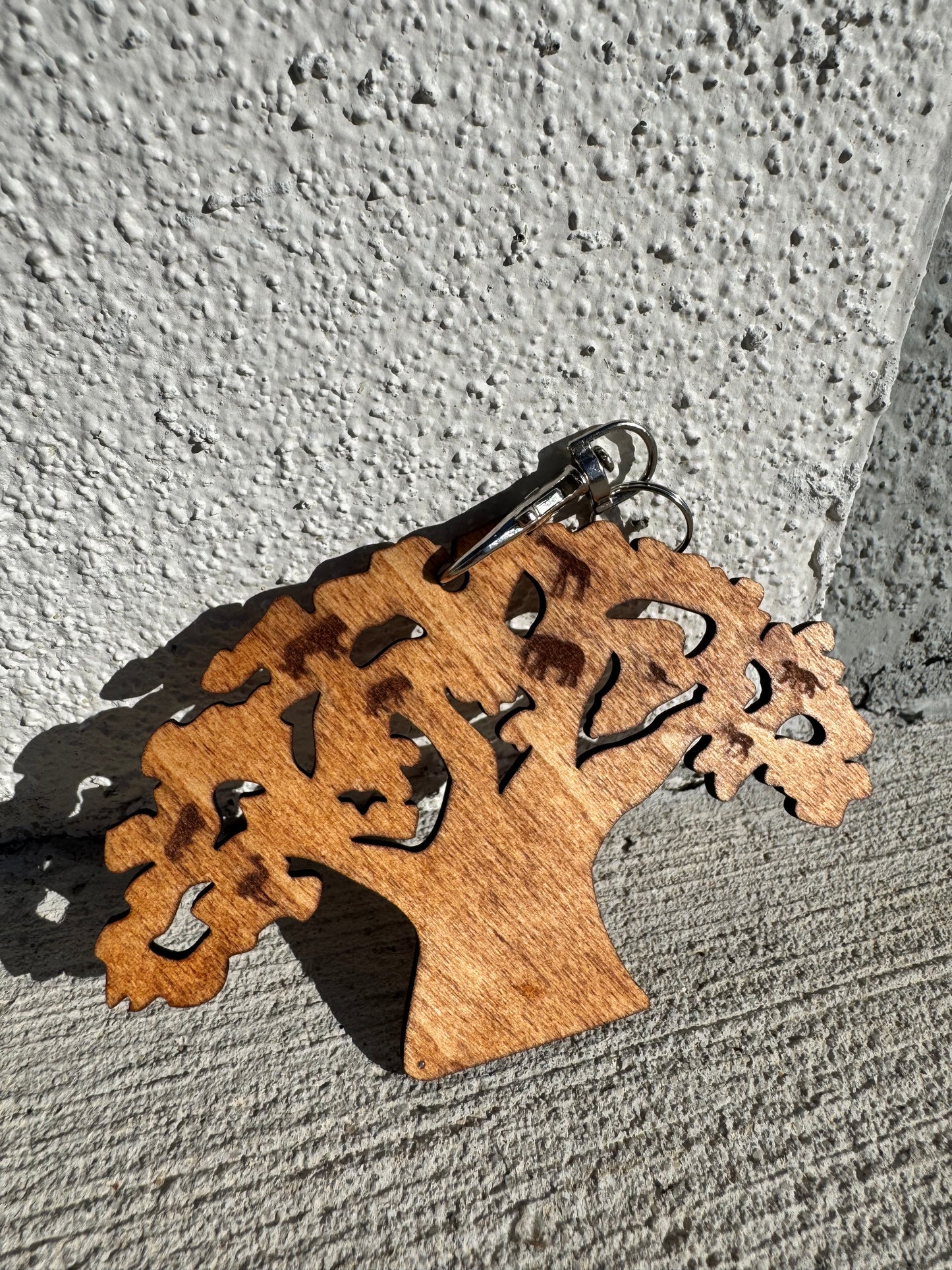 Laser Cut Tree of Life Keychain – Enchanted Nature Symbol Gift & Functional Key Holder