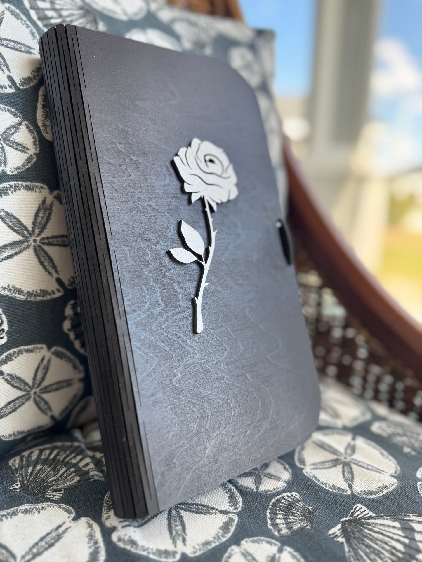 Personalized Laser Cut Living Hinge Keepsake Box – Custom Engraved Wooden Memory & Jewelry Storage