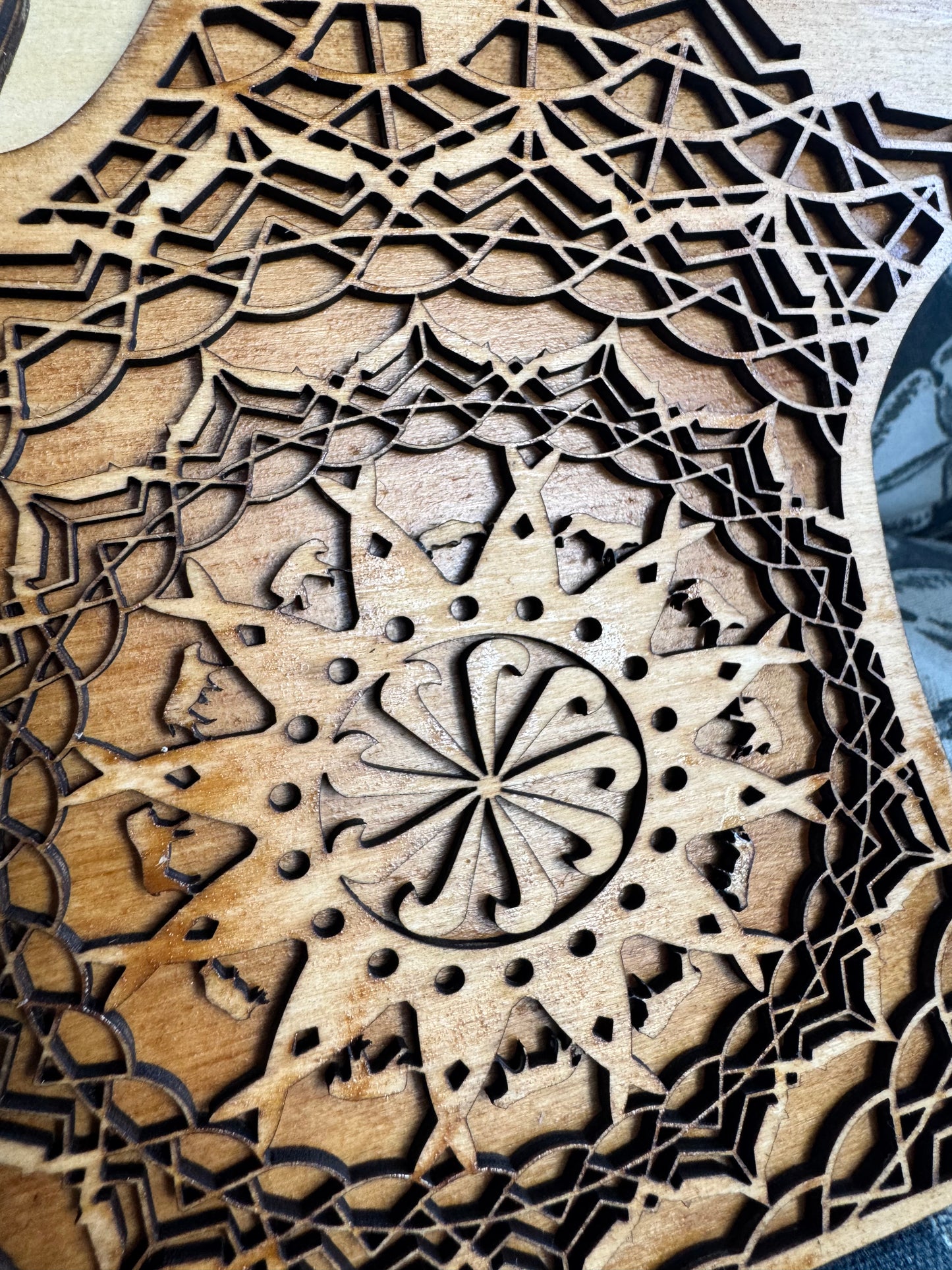Laser Cut Tree of Life Layered Wall Art – Enchanted Nature Symbol & Functional Home Decor