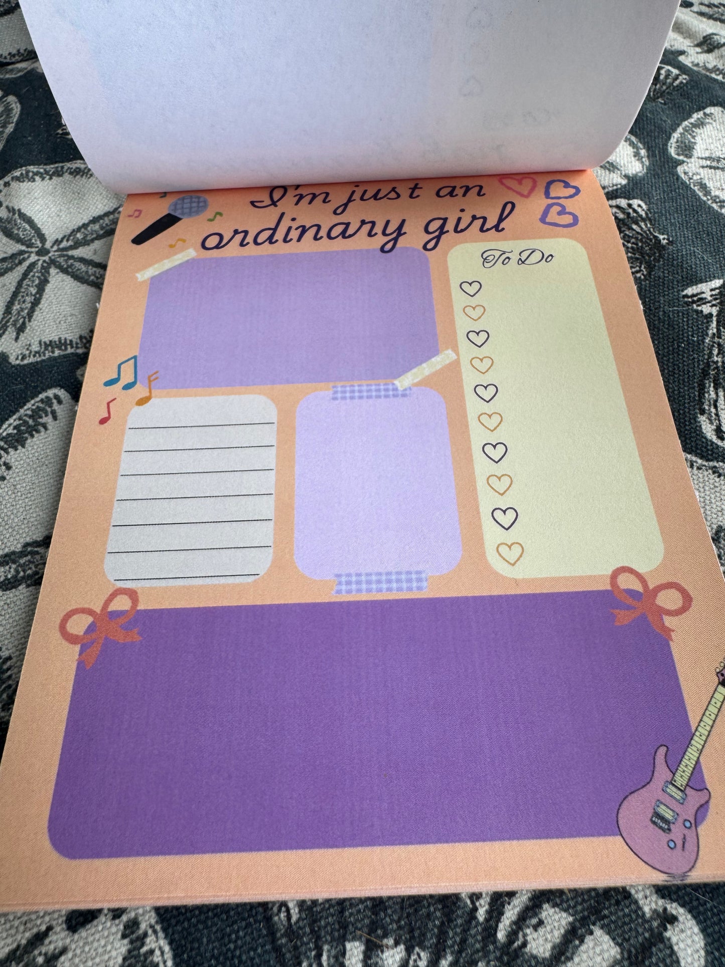 Hannah Montana Inspired Notepad Planner | Cute Daily Planner for School, Work & To-Do Lists